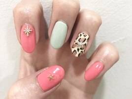 星レオパードネイル☆