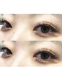 バニーアイズ 博多店(Bunny eyes)&nbsp;まつげに濃さ、フサフサとしたボリューム感を出します♪