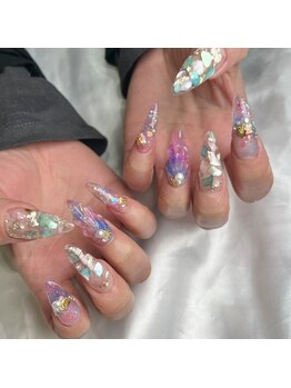 レイネイル 岐阜茜部店(RAY NAIL)/マーメイドスカルプ