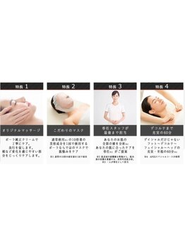 ポーラ ザ ビューティ 前橋川原店(POLA THE BEAUTY)/エステの流れです