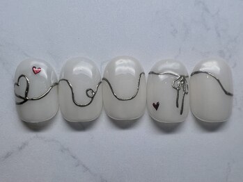 サイン(sin.)/ハート×リボン