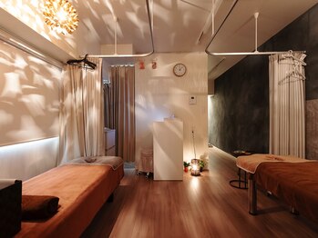 康楽堂/店内癒しの音楽と穏やかな雰囲気