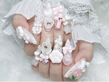 アビス(Abyss)の写真/スカルプで長さだしも特殊アートも自由自在♪口コミ広がるリピーター続出サロン*持ちの良さ◎四ツ橋駅3分