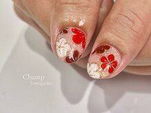 チャンプ 登美ケ丘店(Champ)/和柄ネイル