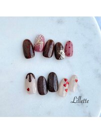 【NAIL】バレンタインデザイン