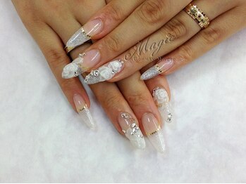 ネイルサロン ビューティーマジック 川口店/ブライダル3Ｄネイル