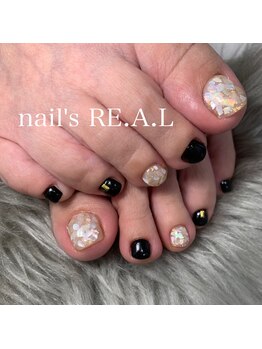 ネイルズリアル 倉敷(nail's RE.A.L)/シェルネイル