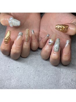 モレリア(morelia)/ツイードネイル