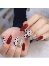 クイーンズビューティーサロン 新宿本店(Queen's beauty salon)/チップ長さ出しアート定額コース