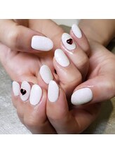 ウープスネイル 盛岡カワトク店(OopsNAIL)/ワンカラー／デザイン２本