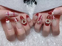レアネイル 新宿(le'a nail)/クリスマスネイル