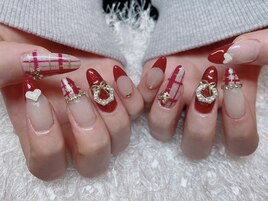 クリスマスネイル