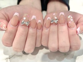長さ出しネイル