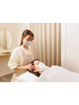 ヘッドスパで癒されたい