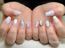 ミモザ 吉祥寺(Mimosa)/夏持ち込みニュアンス水色紫陽花