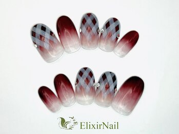 エリクサーネイル 新橋(Elixir Nail)/定額c やり放題/クーポン使用