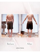 サルーテサロン(salute Salon)/ビフォーアフター