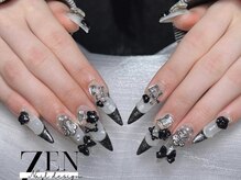ゼン ネイル デザイン 池袋(ZEN NAIL DESIGN)/* 長 さだしやり放題×つけ放題