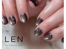 ハート×ブラウンマグ