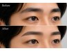 ☆【メンズアイブロウスタイリング】眉毛wax脱毛＋間引き＋カット￥3980