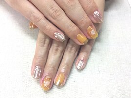 NO-144 ミラーうねうねネイル