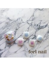 フィールネイル 天神橋店(feel nail)/ニュアンス/マーブル/ターコイズ