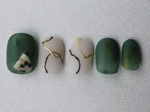 ルフトエーデ(LUFT Ode)/【Art 10】white×greenマット