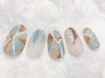 ネイルサロン ウィル 恵比寿(will)/大理石アートネイル