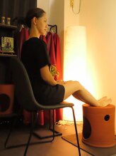 リプラス(RE.PLUS)/よもぎ蒸しの座り方