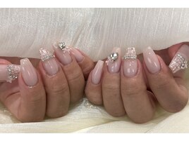 ツイード/ピンク/ガーリー