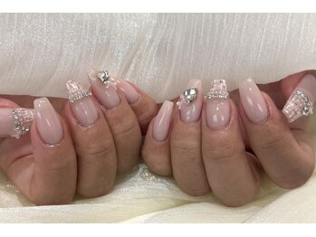 シー(She)/ツイード/ピンク/ガーリー