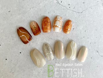 ネイルアイラッシュサロン ベティッシュ 桜木町店(Nail Eyelash Salon BETTISH)の写真/ネイルが初めての方もお任せください◎技術力の高いスタッフが勢揃い！丁寧なカウンセリングが魅力的♪