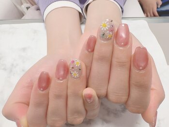 プレシャス(Precious)/春のお花ネイル