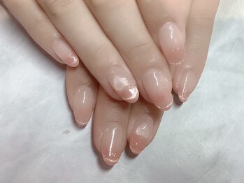 ジャスミンネイル(Jasmine Nail)の写真/【シンプルジェルコース/6000~】カラー,ラメ,マグネット,フラッシュ,ストーン,パーツ豊富◎翌朝5時迄営業！