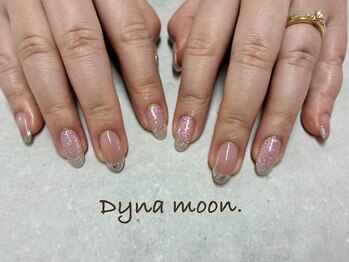 ダイナ ムーン(Dyna moon.)/ガラスフレンチネイル