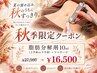 ★秋限定単発OK★脂肪分解剤10ml(上半身or下半身)+マッサージ￥27500→￥16500