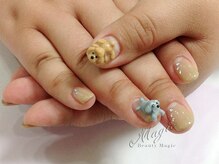 ネイルサロン ビューティーマジック 川口店/立体３Dキャラクターネイル