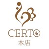 ヘアーアンドメイク チェルト(CERTO)ロゴ