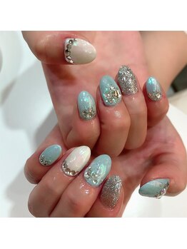 グラマラス アンジェアイ 荻窪店(glamourous ange eye)/ストーンネイル