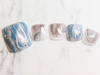 ミンクスタイル 浜松町店/【フット】メタリックライン