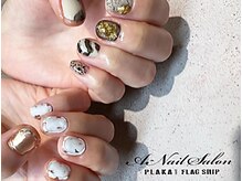 エーネイルサロン プラーカ本店(A-Nail Salon)/個性派アシメ
