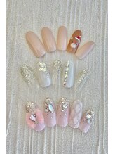 ルチア ネイルアンドアイラッシュ 元今泉店(Lucia)/定額デザイン　オフ込￥7600～