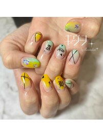 推しネイル