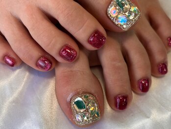 リアンジェ(Lianje)/親指ストーン埋め尽くし