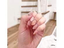 ヘアアンドネイル ミューズ 新浦安店(HAIR&NAIL MUSE)/手描きフラワー/シルクネイル