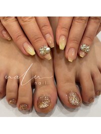 京都フットネイル/ワンカラー