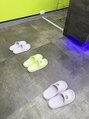 エープラスダイエットジム 札幌(A+dietgym) スリッパも可愛い～！