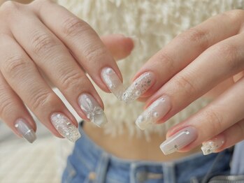 エクリュ(ecru..)の写真/【持ち込みOK】季節や気分に合わせてNAILもチェンジ*周りと差がつくワンランク上の仕上がりに満足度◎