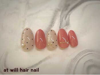 アット ウィル ヘアー ネイル(at will hair nail)/定額デザインSimple
