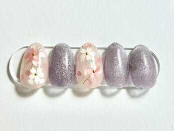 プラスチッタ(hair make salon plus citta')/夜桜デザイン